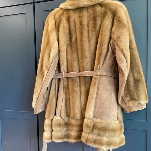 Vintage faux fur Adolph Schuman for Lilli Ann coat - Picture 10 of 10